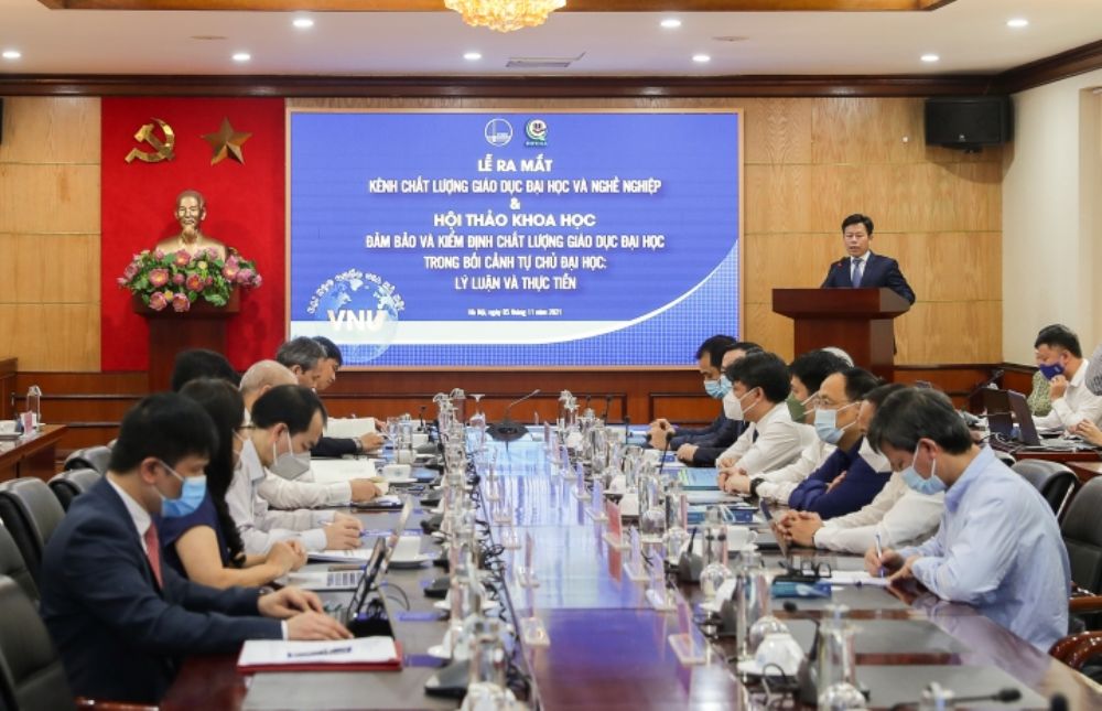 ĐHQGHN ra mắt Kênh Chất lượng giáo dục đại học và nghề nghiệp
